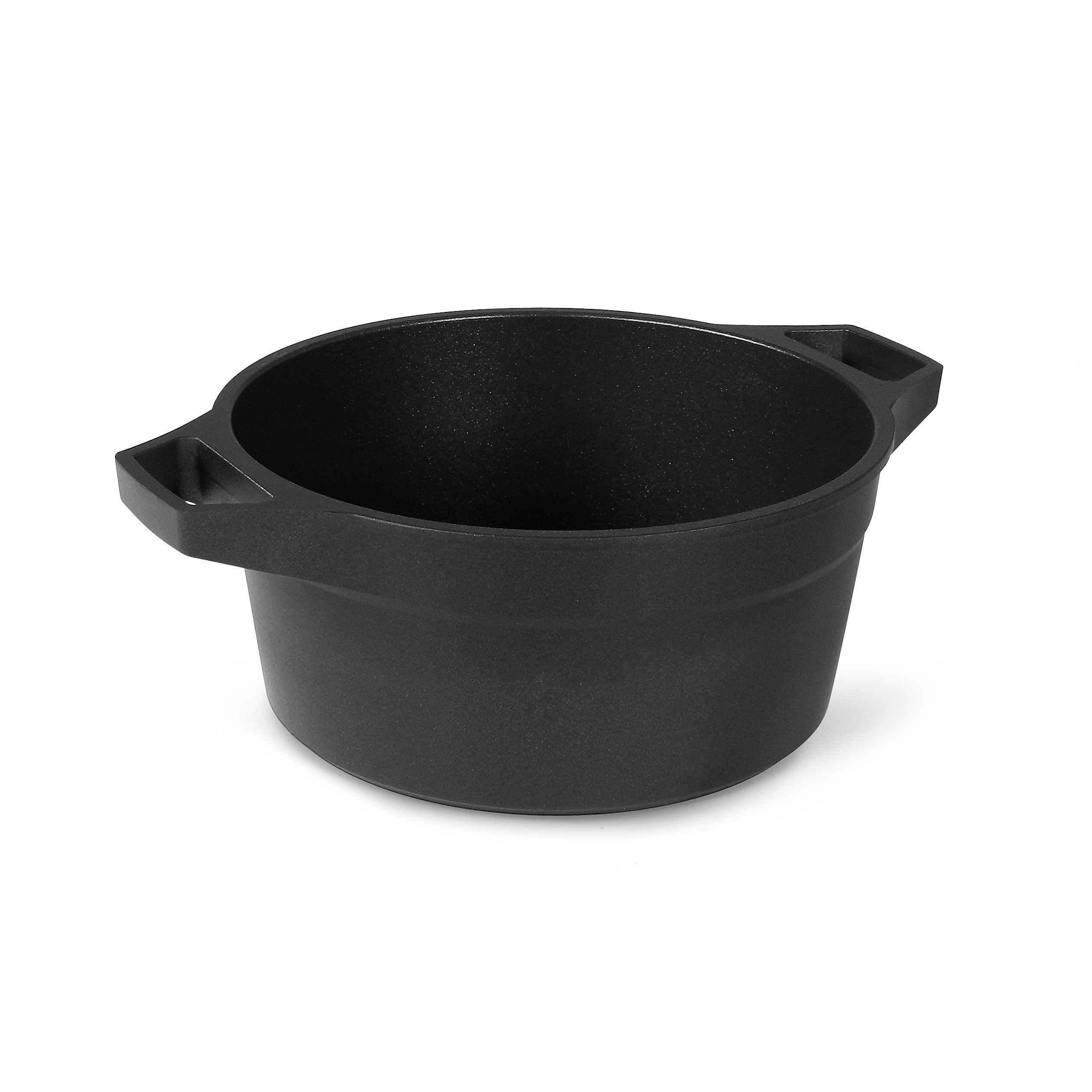 AMT Gastroguss 820 Casseruola In Ghisa Di Alluminio Con 2 Maniglie - 20 Cm, Non Adatta A Induzione - copertina