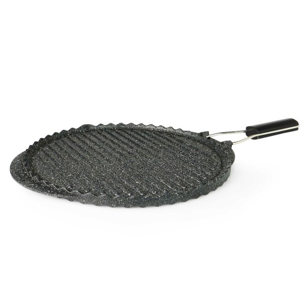 Piastra doppia – Pietra Lavica – Diametro 28/32/36 cm