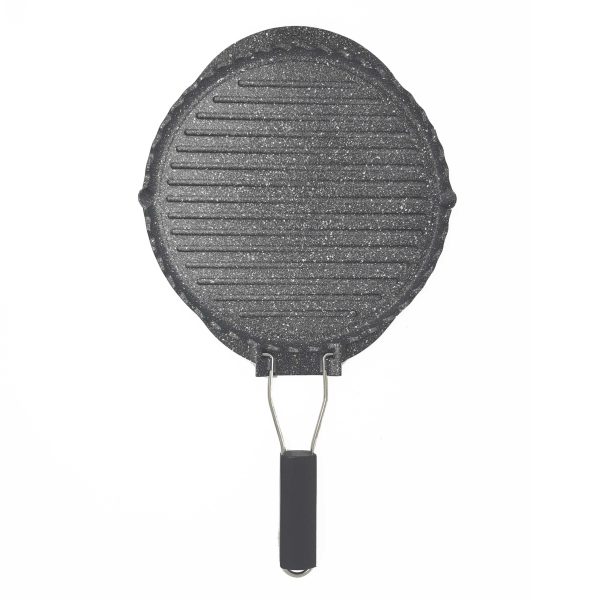 Piastra doppia – Pietra Lavica – Diametro 28/32/36 cm - immagine 2