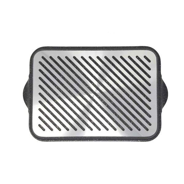 Piastra rettangolare – Pietra Lavica – 35x25 cm - immagine 3
