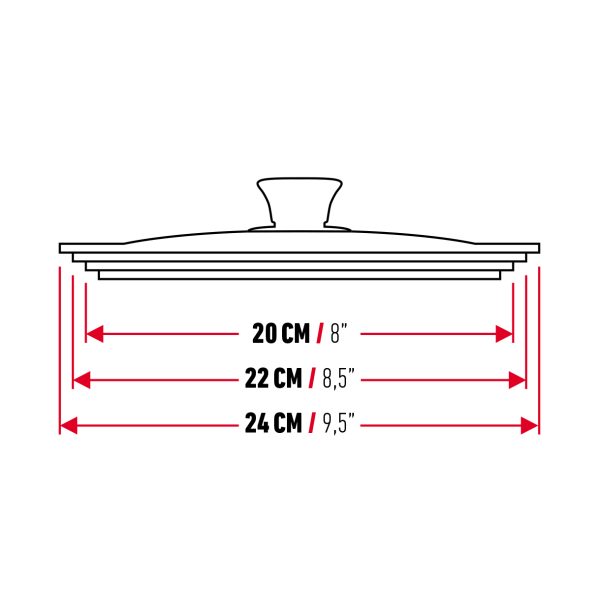 Coperchio di vetro Multisize - immagine 4