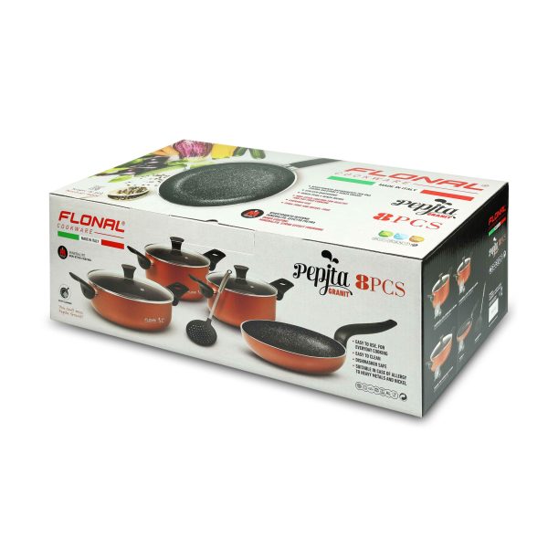Batteria 8 pezzi – Pepita Granit - immagine 2