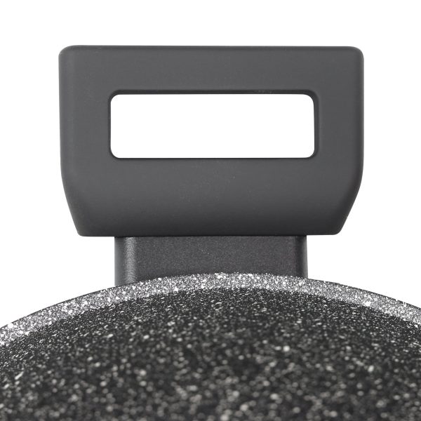 Tegame 2 maniglie – Pietra Lavica Induzione – Diametro 30 cm - immagine 2
