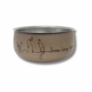Dual Bowl – Set Casseruola e Ciotola per Animali – Serie Serious