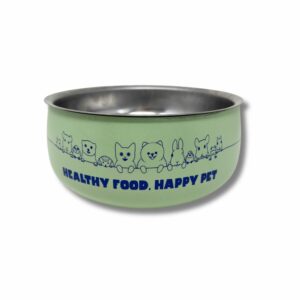 Dual Bowl – Set Casseruola e Ciotola per Animali – Serie Happy