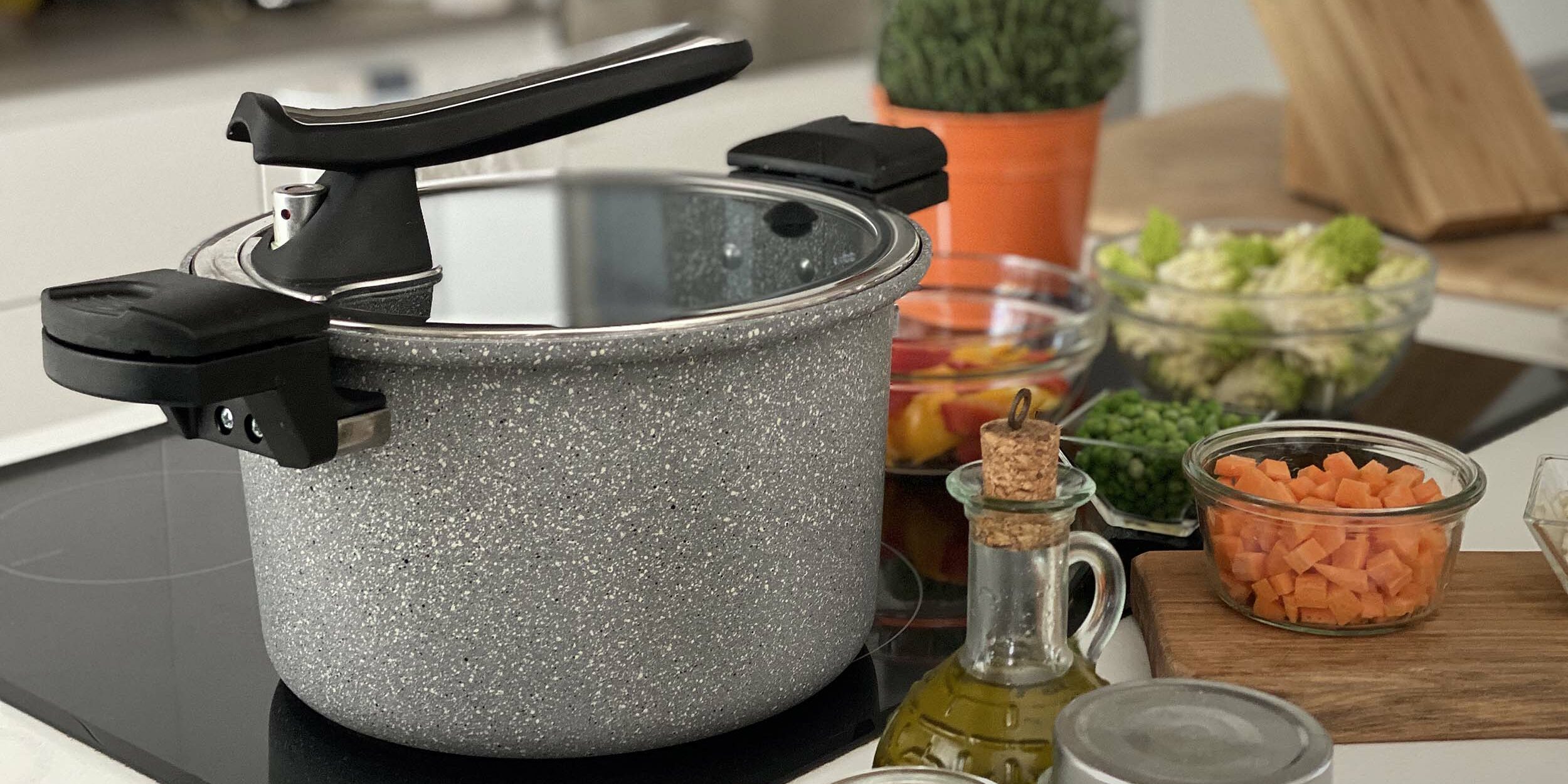 Fast Cooker La pentola che dimezza i tempi di cottura! Flonal Cookware