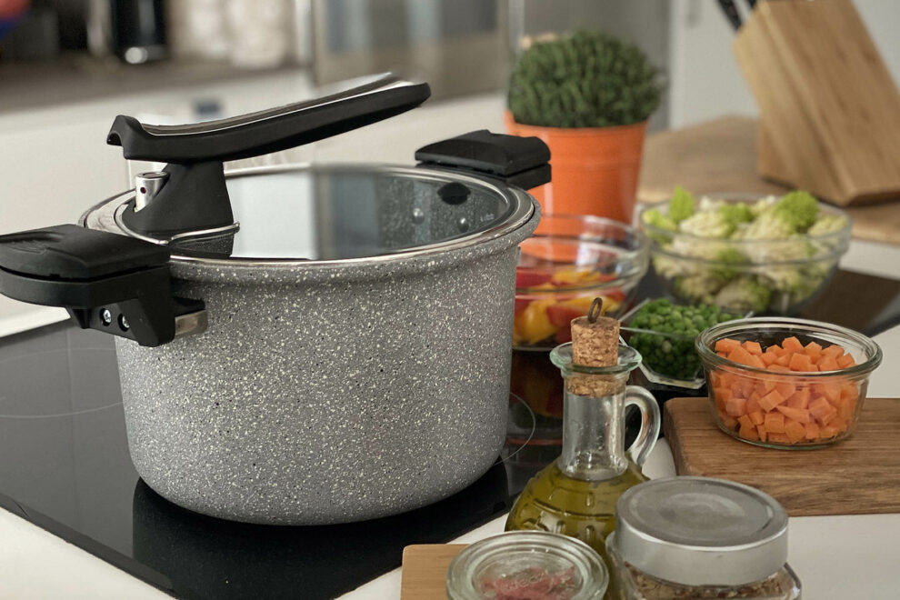 Padella Flonal fast cooker, riduce i tempi di cottura