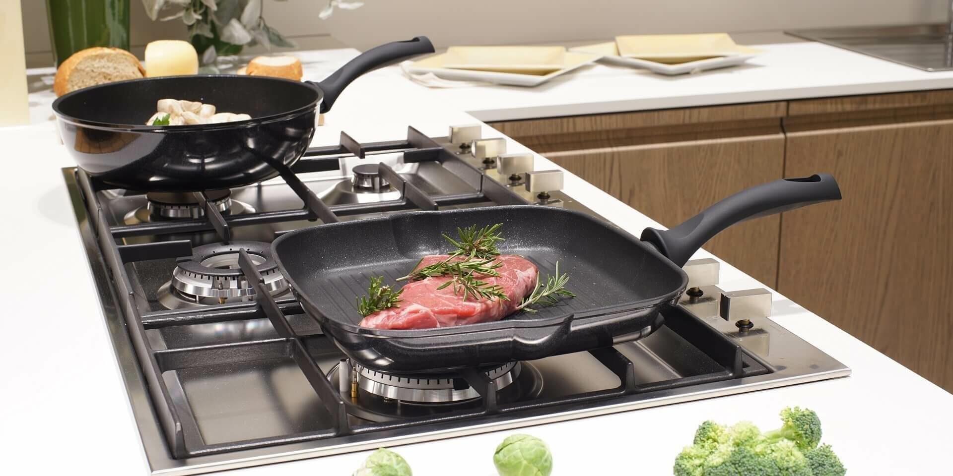 bistecchiera-antiaderente-Flonal Bistecchiera antiaderente - Flonal Cookware