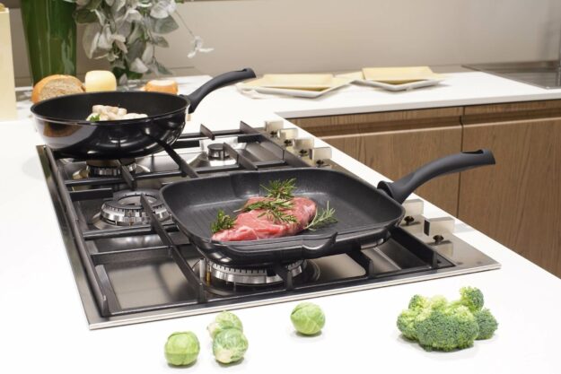 bistecchiera-antiaderente-Flonal Bistecchiera antiaderente - Flonal Cookware