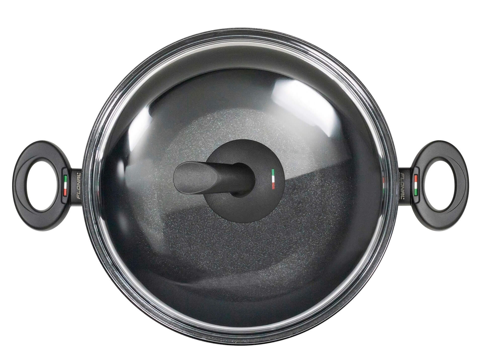 Pentola Wok Diamante con doppio manico Flonal